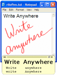 ritePen for Windows screenshot